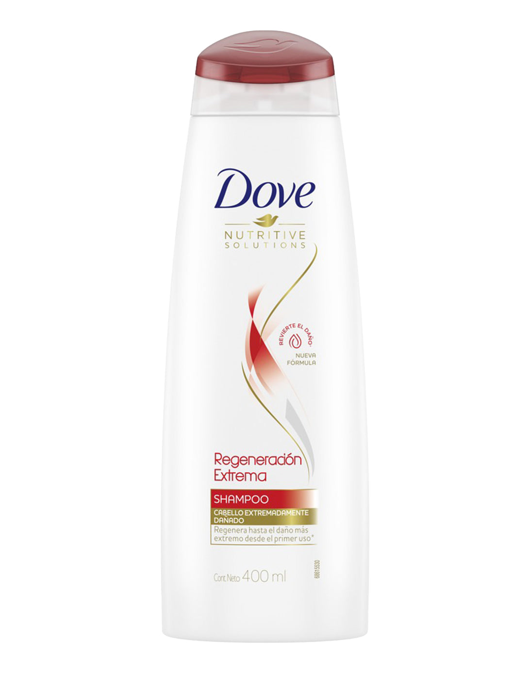 Dove Shampoo Regeneración Extrema Colágeno 400 ml - Puntolimpieza